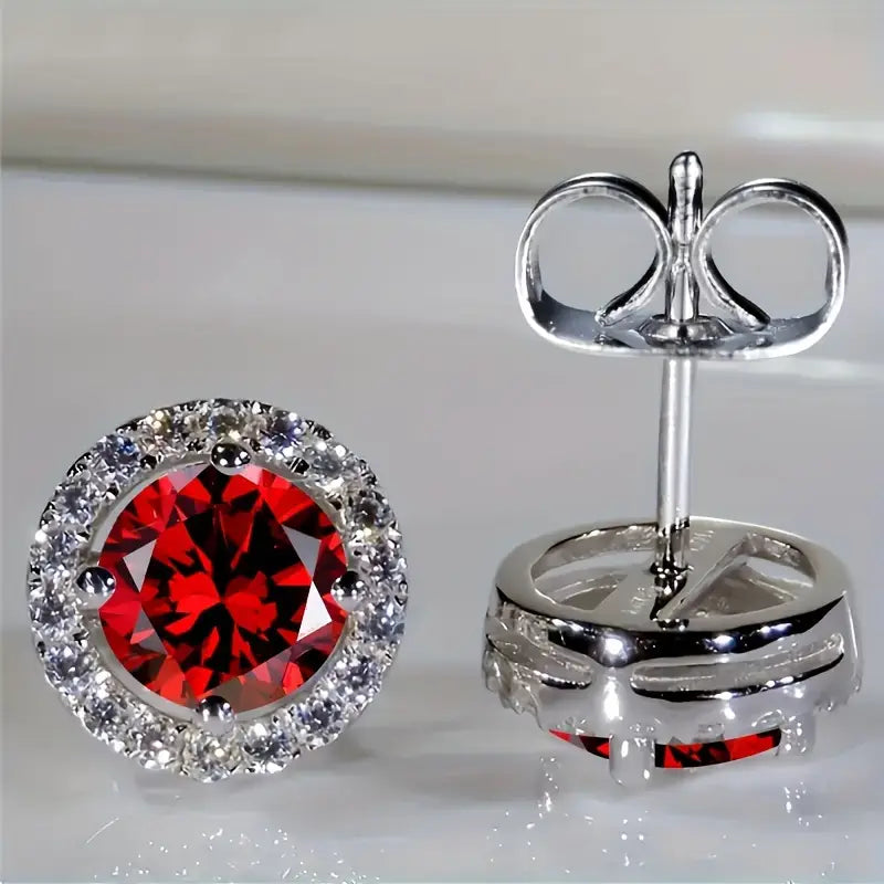 Λούσια Ροζαμπέλ Σκουλαρίκια | Λευκόχρυσο